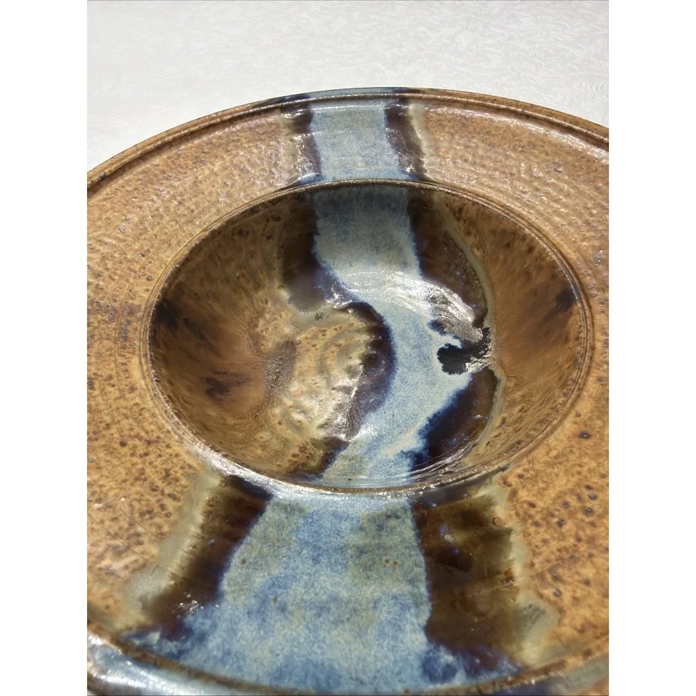 2 Pottery Bowls 9.75
